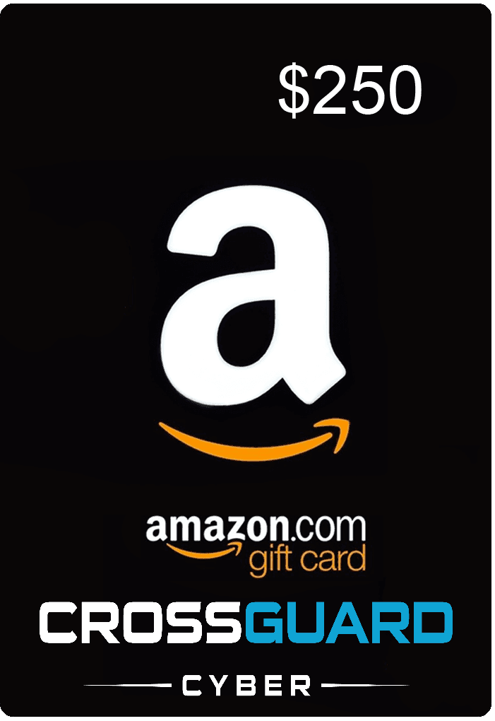 A $250 Amazon gift card, our thank-you for a qualified referral
